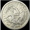 Image 2 : 1853 Arrows/Rays Seated Liberty Quarter CLOSELY UNCIRCULATED