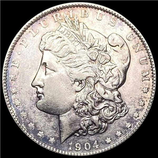 1904-S Morgan Silver Dollar CLOSELY UNCIRCULATED
