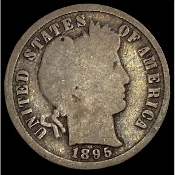 1895-S Barber Dime NICELY CIRCULATED