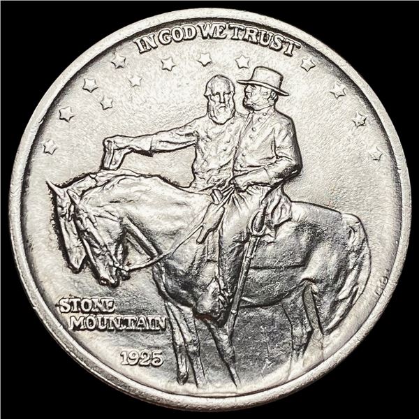 1925 Stone Mountain Half Dollar CLOSELY UNCIRCULATED