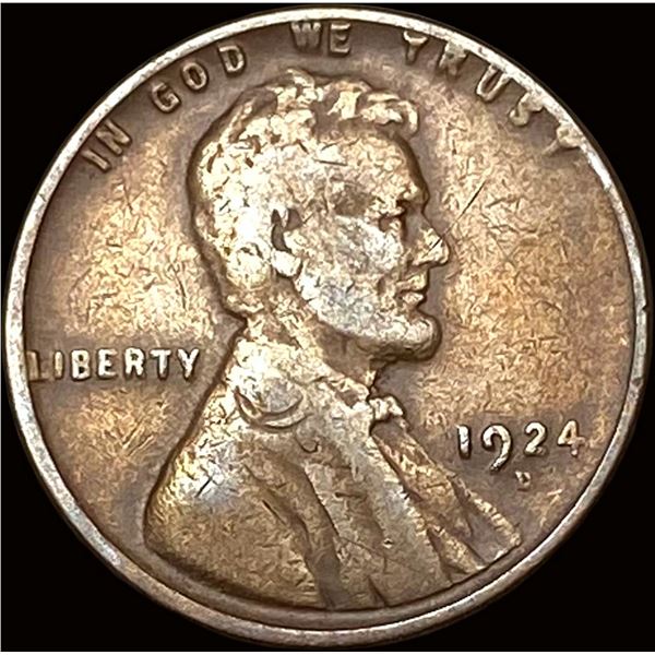 1924-D Wheat Cent NICELY CIRCULATED