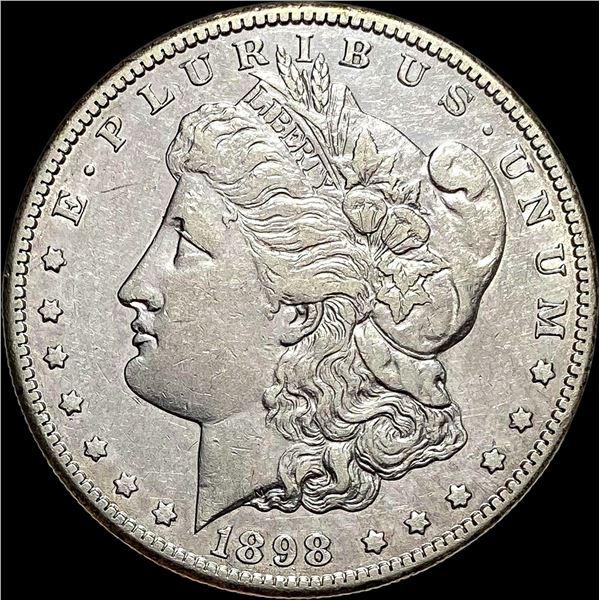 1898-S Morgan Silver Dollar CLOSELY UNCIRCULATED