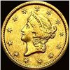 Image 1 : 1849 Rare Gold Dollar CLOSELY UNCIRCULATED