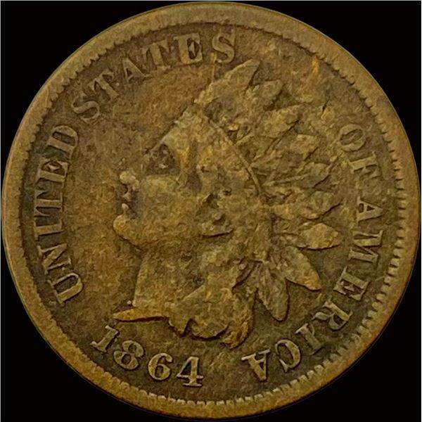 1864-L Indian Head Cent LIGHTLY CIRCULATED