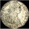 Image 1 : 1792Mo FM Mexico Silver 8 Reales CLOSELY UNCIRCULATED