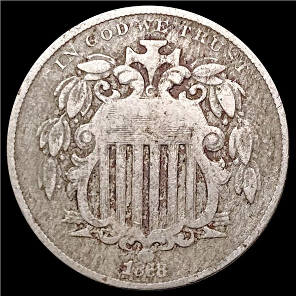 1868 Shield Nickel NICELY CIRCULATED