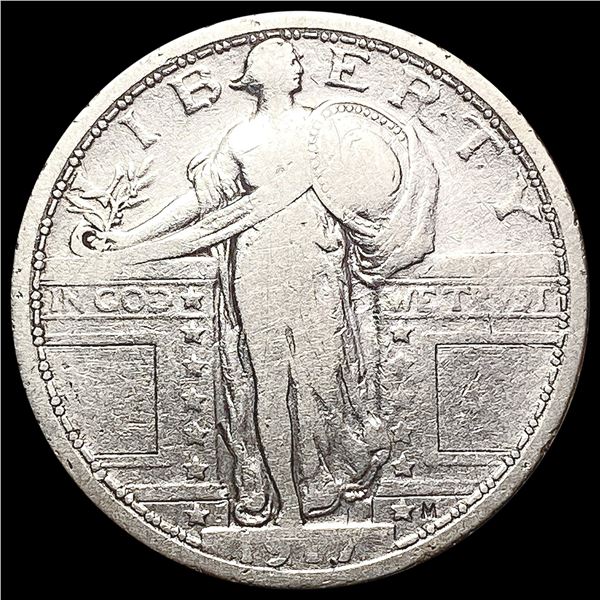 1917 Standing Liberty Quarter LIGHTLY CIRCULATED