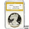 Image 1 : 2012-S Silver Eagle PGA MS70 Proof