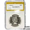 Image 1 : 1914-S Barber Half Dollar PGA MS63 PL