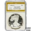 Image 1 : 2012-S Silver Eagle PGA MS70 Proof