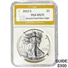 2012-S Silver Eagle PGA MS70
