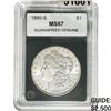 1880-S Morgan Silver Dollar  MS67