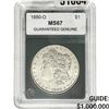 1880-O Morgan Silver Dollar  MS67