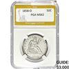 1858-O Seated Liberty Half Dollar PGA MS62