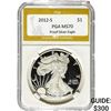 Image 1 : 2012-S Silver Eagle PGA MS70 Proof
