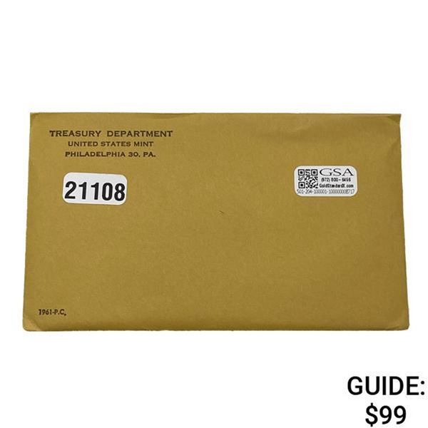 1961 U.S. Proof Set Sealed