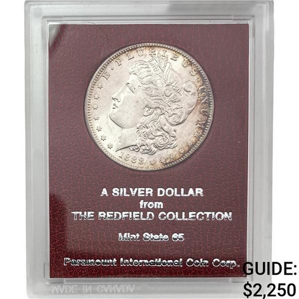 1888-S Morgan Silver Dollar REDFIELD MS65