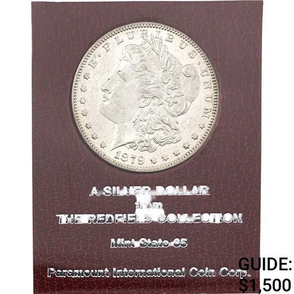 1879-S Morgan Silver Dollar REDFIELD MS65