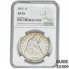 Image 1 : 1870 Seated Liberty Dollar NGC AU53