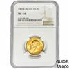 Image 1 : 1918I India .2355oz Gold 1 Sovereign NGC MS64