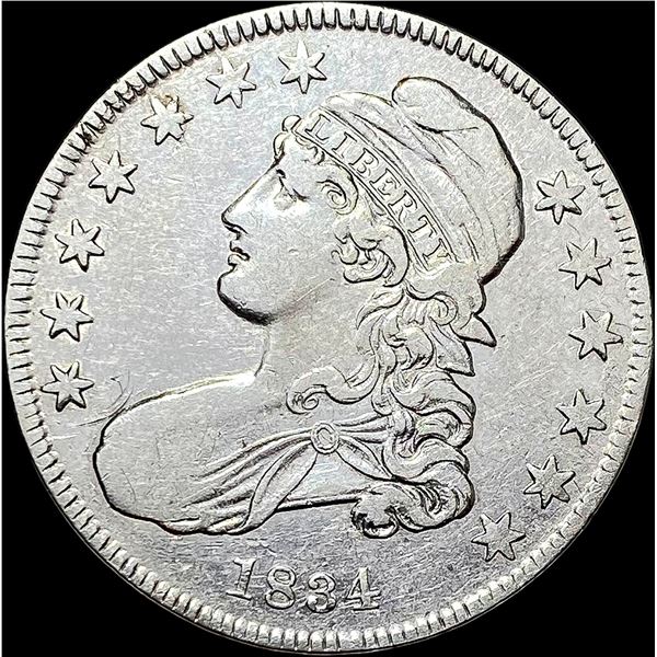 1834 Capped Bust Half Dollar HIGH GRADE
