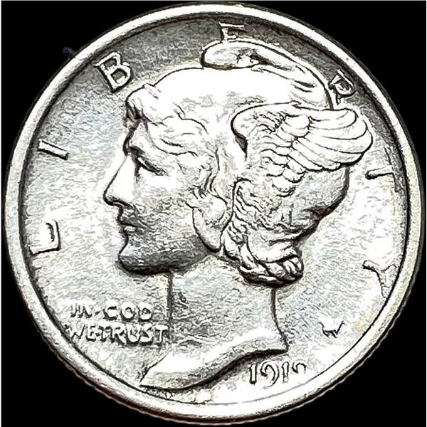 1919 Silver Mercury Dime UNCIRCULATED