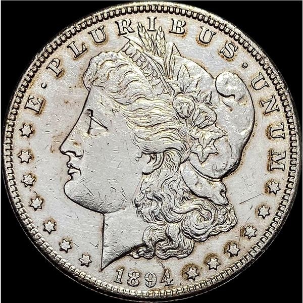 1894-S Silver Morgan Dollar CLOSELY UNCIRCULATED