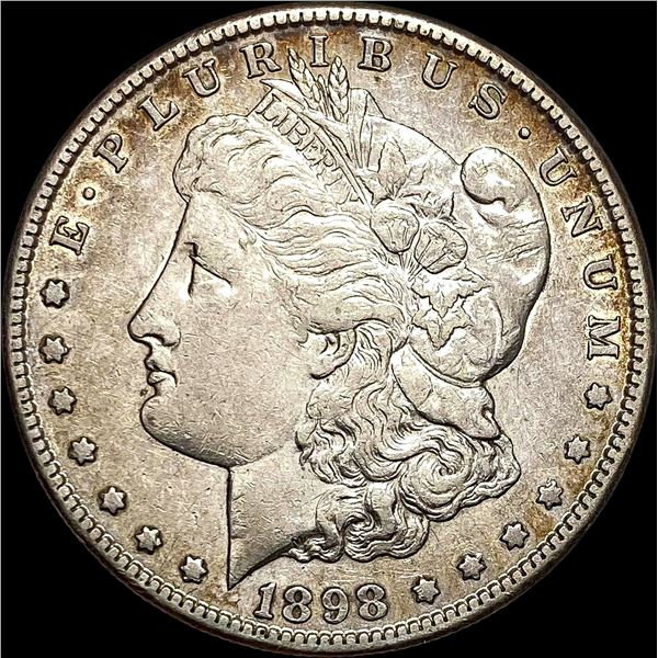 1898-S Silver Morgan Dollar CLOSELY UNCIRCULATED
