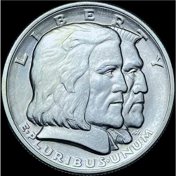 1936 Silver Long Island Half Dollar CHOICE BU