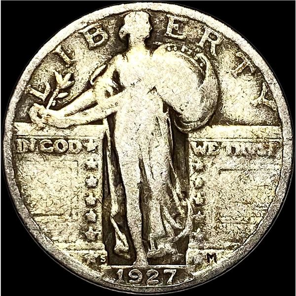 1927-S Standing Liberty Quarter LIGHTLY CIRCULATED