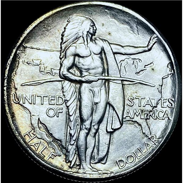 1934-D Silver Oregon Trail Half Dollar SUPERB GEM BU