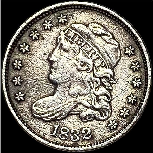 1832 Capped Bust Half Dime CLOSELY UNCIRCULATED