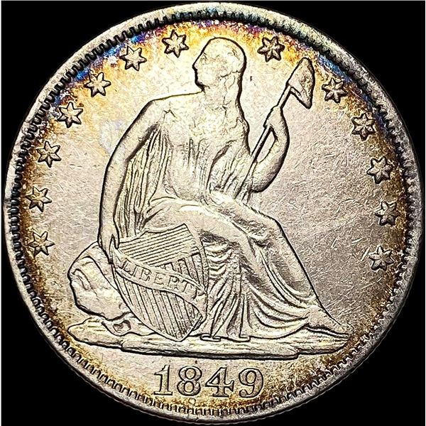 1849-O Seated Liberty Half Dollar CLOSELY UNCIRCULATED