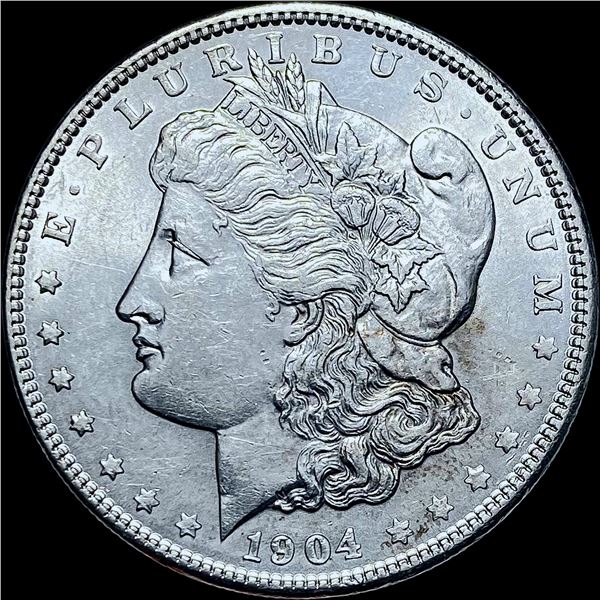 1904 Silver Morgan Dollar GEM BU