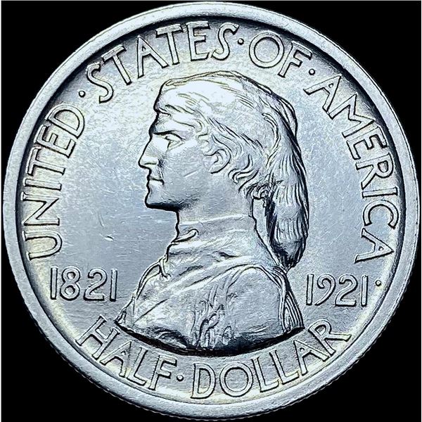 1921 Missouri Centennial Half Dollar GEM BU