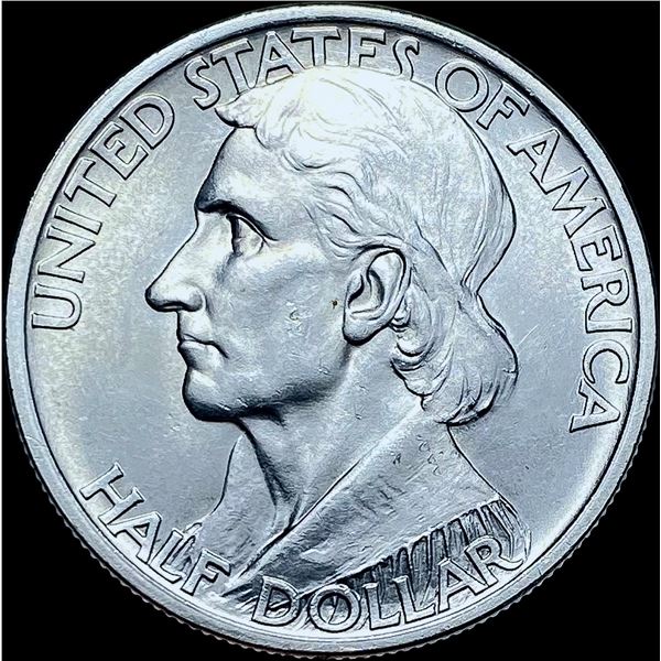 1937 Silver Boone Half Dollar GEM BU