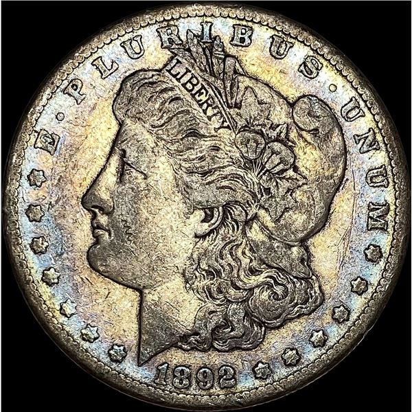 1892-CC Silver Morgan Dollar LIGHTLY CIRCULATED