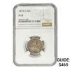 Image 1 : 1875-S Twenty Cent Piece NGC F15