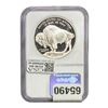 Image 2 : 2001-P Silver Buffalo Dollar Ultra Cameo NGC PF69