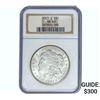 Image 1 : 1921-S Morgan Silver Dollar NGC MS63