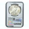 Image 2 : 1923 Silver Peace Dollar NGC MS61