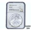 Image 1 : 2005 Silver Eagle NGC MS69