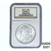 Image 1 : 1890 Morgan Silver Dollar NGC MS63
