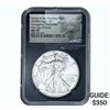 Image 1 : 2020-S Silver Eagle NGC MS70 First Day of Issue