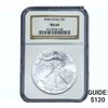 Image 1 : 2004 Silver Eagle NGC MS69