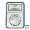 Image 1 : 1881-O Morgan Silver Dollar NGC MS63