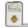 Image 1 : 1994 China Gold 10 Yen Panda SM. Date NGC MS69