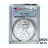 Image 1 : 2017 Silver Eagle PCGS MS70