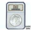 Image 1 : 1884 Morgan Silver Dollar NGC MS64