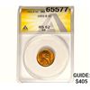 1931-S Lincoln Memorial Cent ANACS MS62 RB